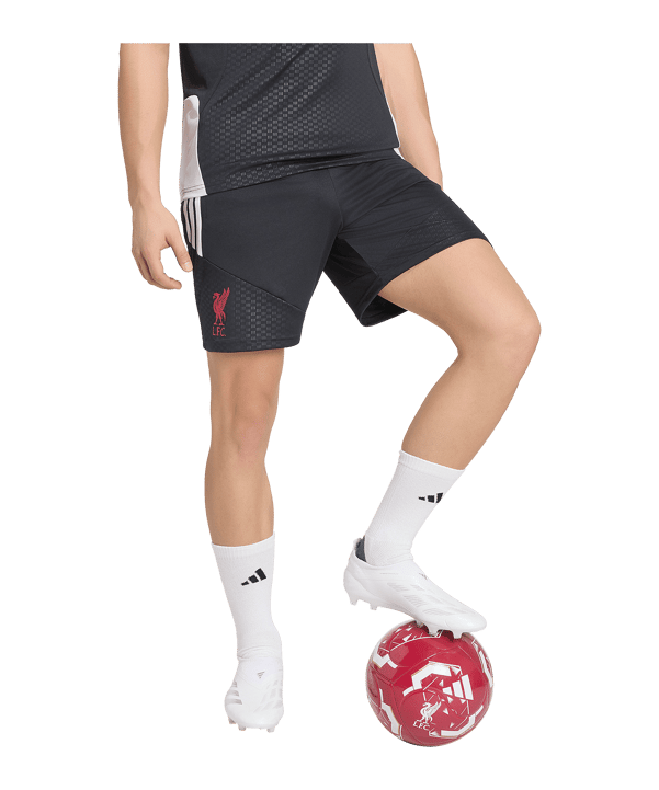 adidas FC Liverpool Tiro Pantaloncini Nero - nero