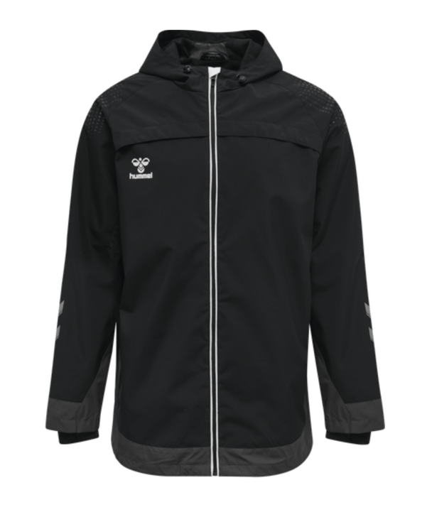 Hummel hmlLEAD Allwetterjacke Schwarz F2001 - schwarz