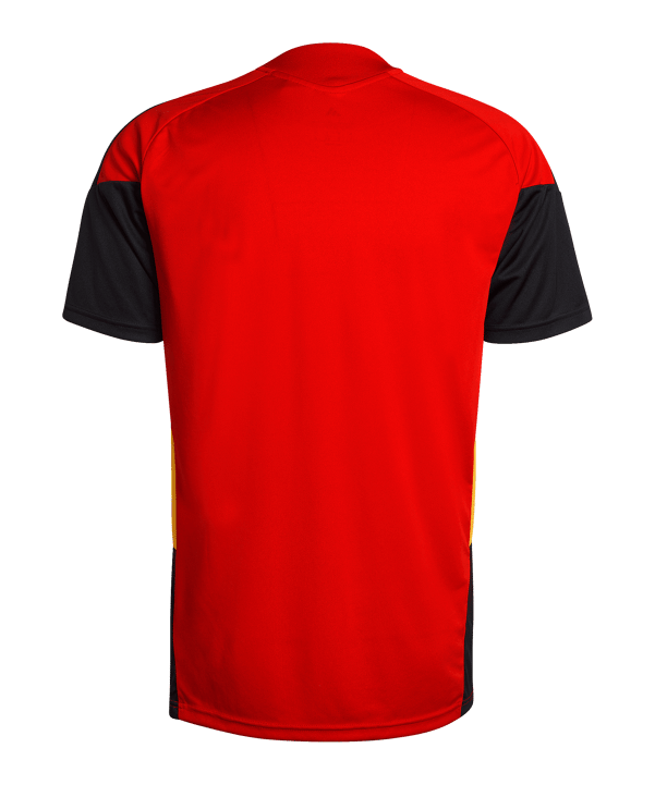 adidas Belgien Tiro Trainingsshirt Rot - rot