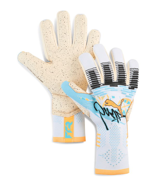 PUMA FUTURE Ultimate Playmaker NC Torwarthandschuhe Weiß F01