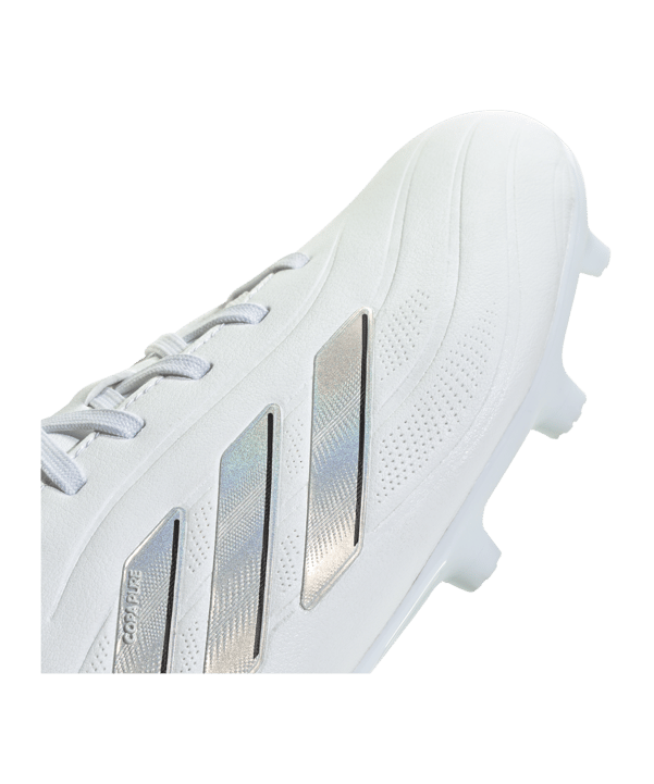 adidas COPA Pure 2 League FG Kids Pearlized Weiss Silber - weiss