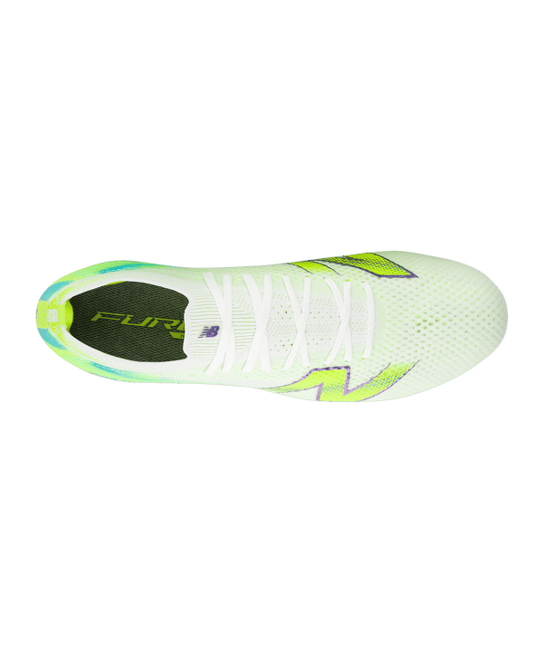 New Balance Furon Elite V9 FG Neon Tide Weiß - weiss