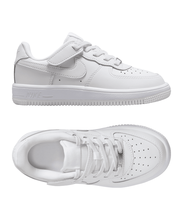 Nike Force 1 Low EasyOn Enfants Blanc C101 - blanc
