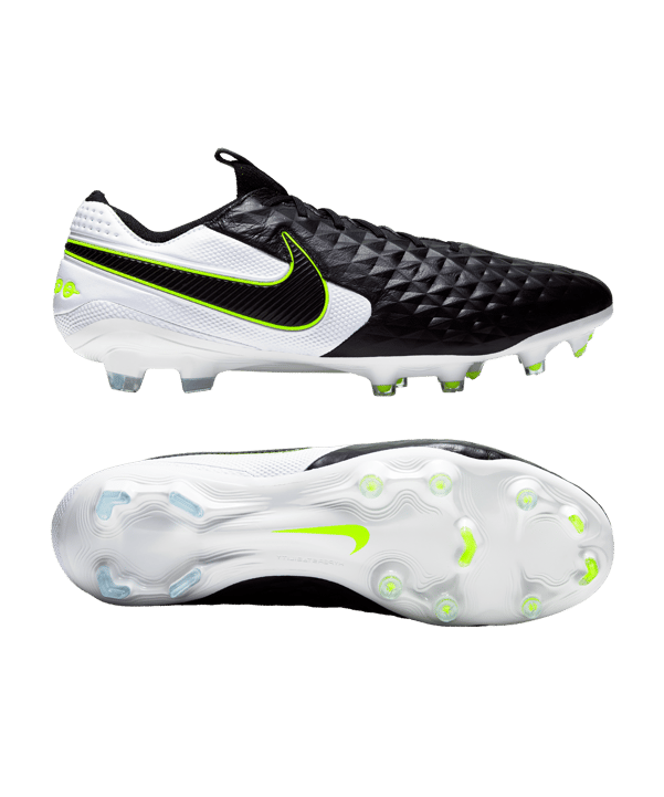 Nike Tiempo Legend VIII Elite FG Schwarz F007 - schwarz
