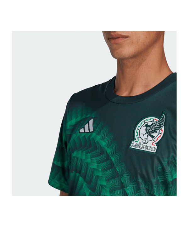 adidas Mexico Prematch Shirt 2022/2023 Grün - gruen