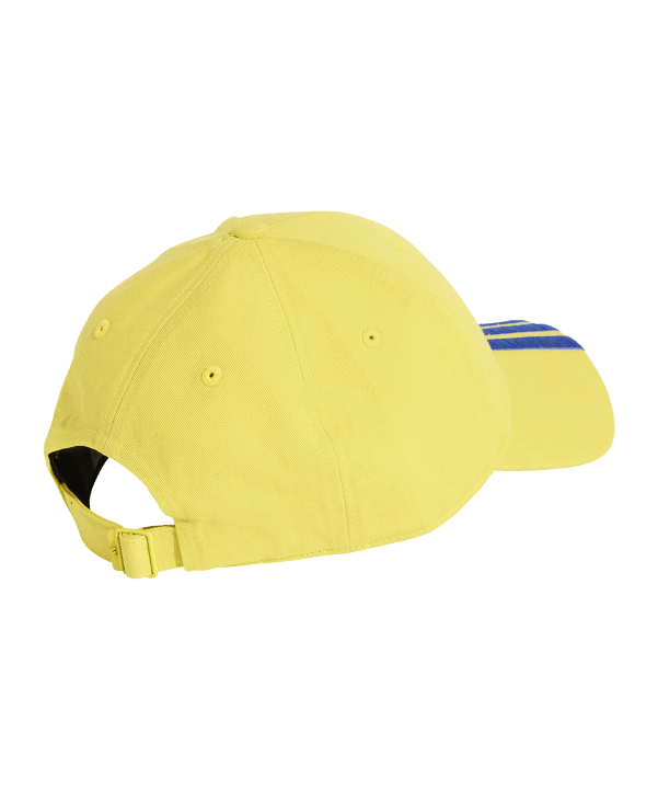 adidas 3 Stripes Baseball Cap Gelb - gelb
