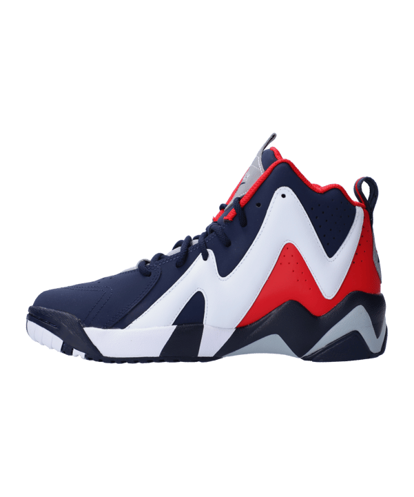 Reebok Kamikaze II High Blau Weiss Rot - blau
