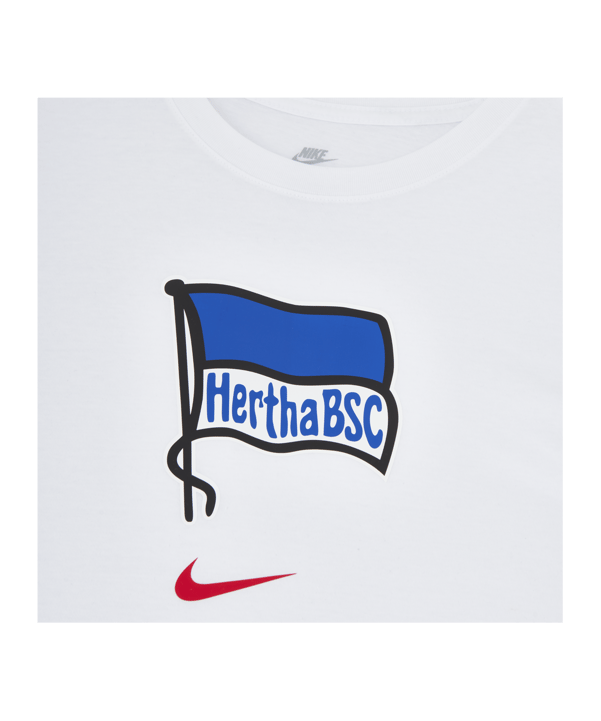 Nike Hertha BSC T-Shirt Weiss F100 - weiss