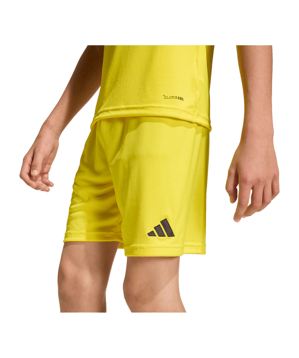 adidas Entrada 26 Short Kids Gelb - gelb