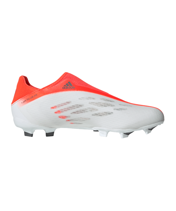 adidas X SPEEDFLOW.3 LL FG White Spark Weiss Grau Rot - weiss