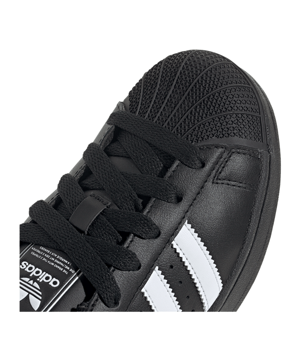 adidas Originals Superstar II Kids Schwarz - schwarz