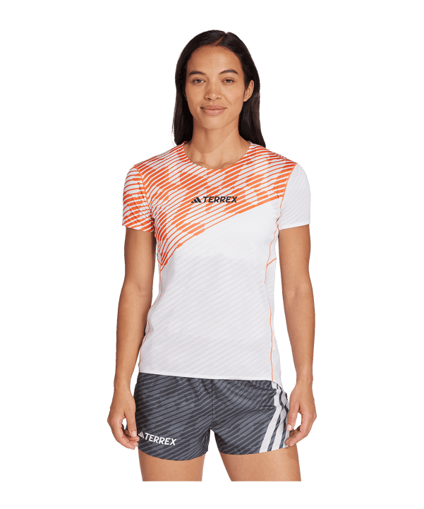 adidas Terrex Pro T-shirt Donna Bílá - bianco
