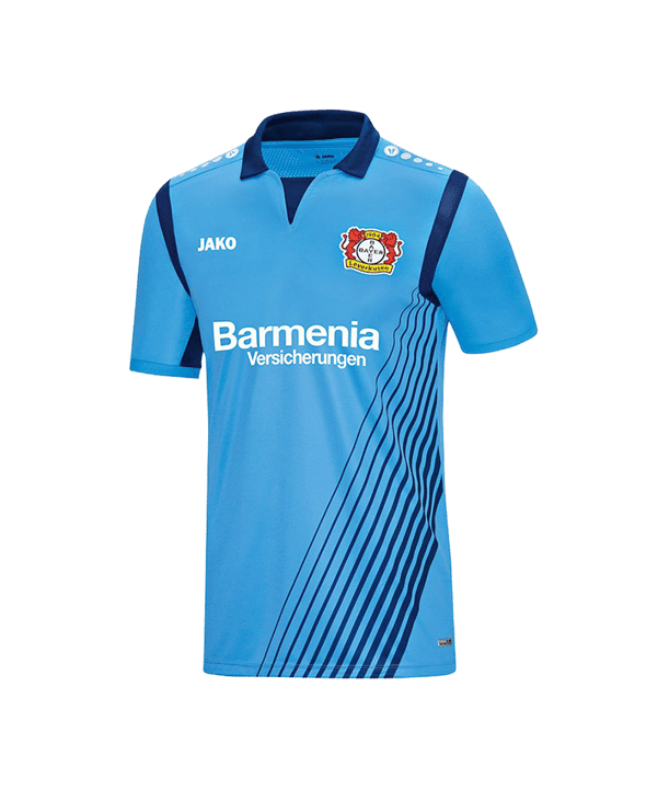 JAKO Bayer 04 Leverkusen Trikot Away Kids 2018/ 2019 Blau F89 - blau