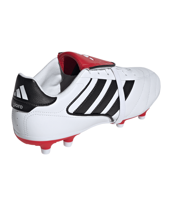 adidas COPA Gloro II FG Weiss Schwarz - weiss