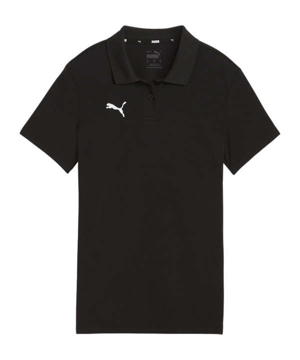 PUMA teamGOAL Casuals Poloshirt Damen Schwarz F03 - schwarz