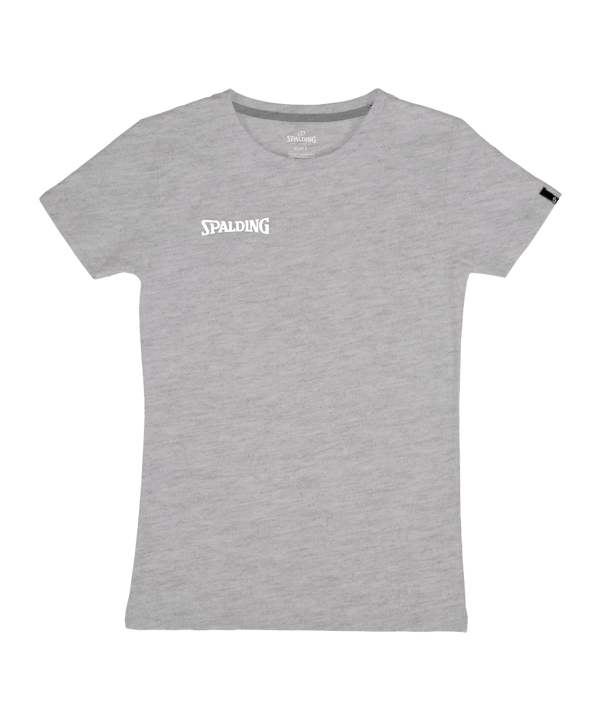Spalding Essential T-Shirt Damen Grau - grau