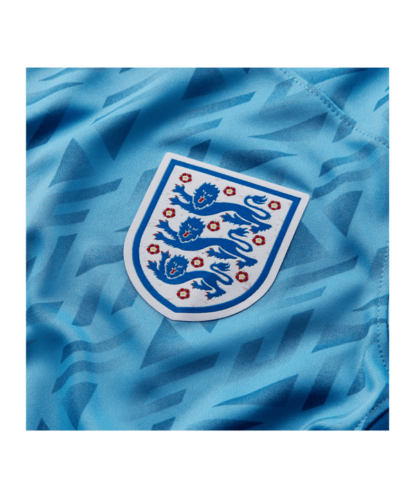 Nike England Trikot Away Frauen WM 2023 Damen Blau Weiss F462 - blau