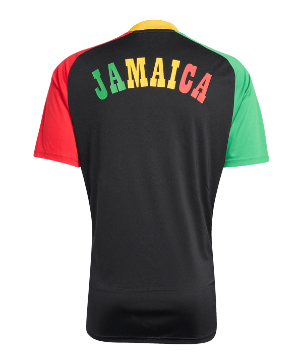 adidas JFF Jamaika Prematch Trikot Away WM 2026 Schwarz - schwarz