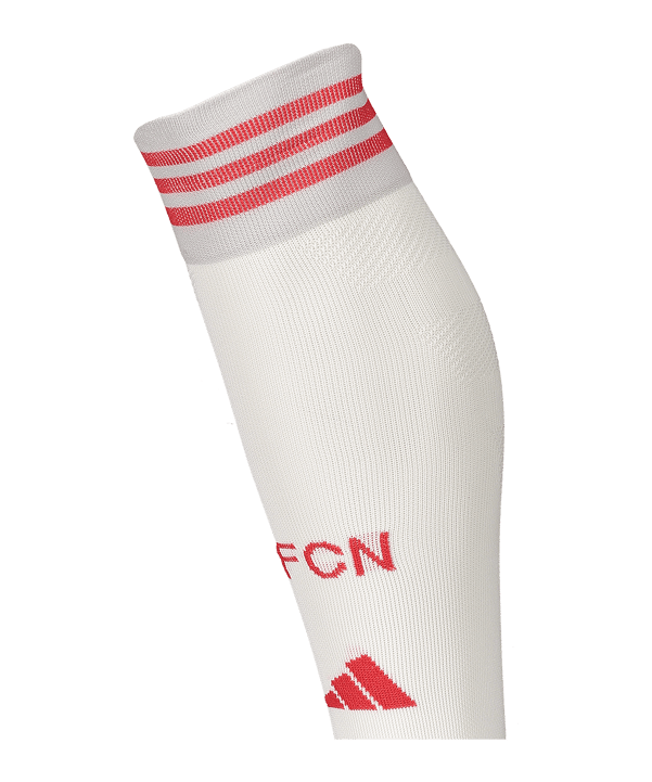 adidas 1. FC Nürnberg Strumpfstutzen Weiß - weiss