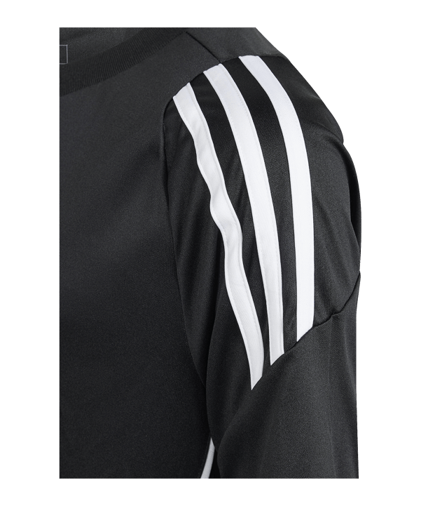 adidas Tiro 24 Trikot Kids Schwarz Weiss - schwarz