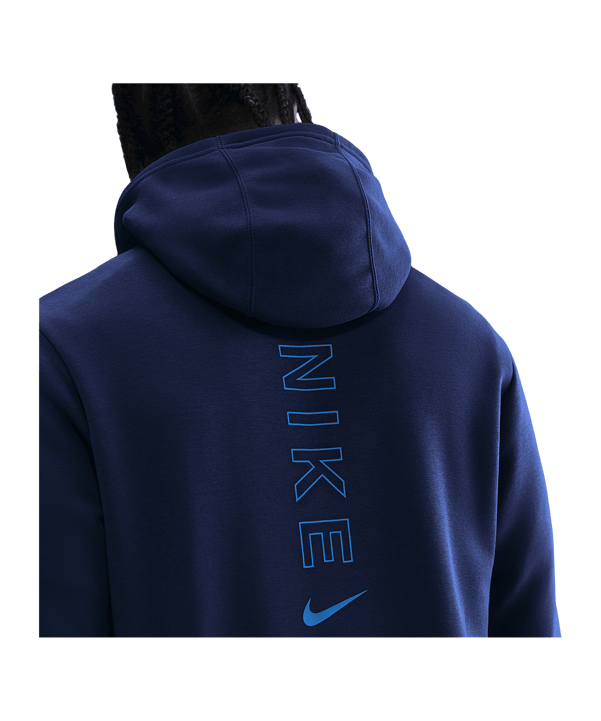 Nike NSW Club Jas met capuchon Blauw K492 - blauw