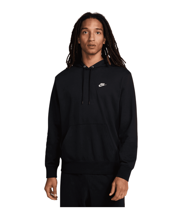 Nike Club Hoody Schwarz F010 - schwarz