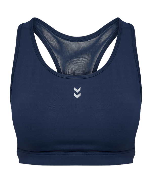 Hummel Pulse Medium Support Sport-BH Damen Blau F7459 - blau