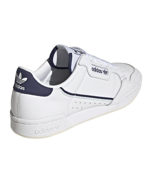 adidas Originals Continental 80 Damen Weiss Blau - weiss