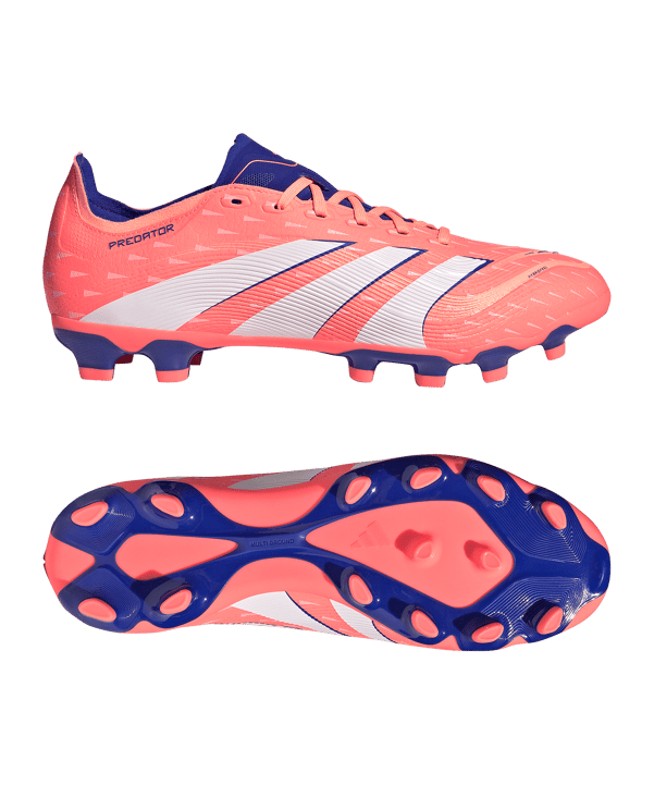 adidas Predator League MG Coral Blaze Orange - orange