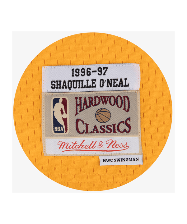 Mitchell and Ness NBA Los Angeles Lakers 1996 Swingman ONeal Shirt Gold - goud