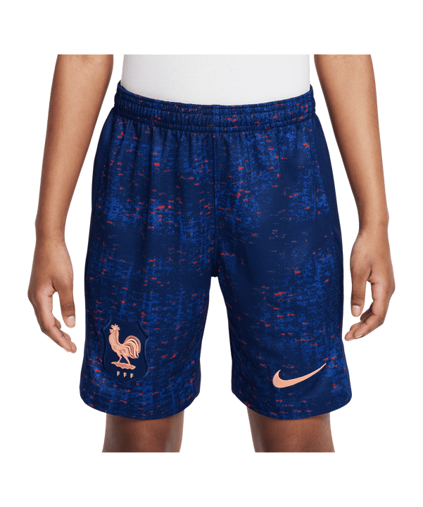 Nike France Short Home 2025 Kids Blau F492 - blau