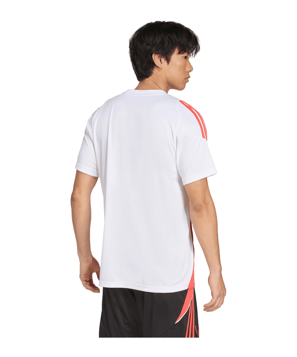 adidas Messi Trainingsshirt Weiß - weiss