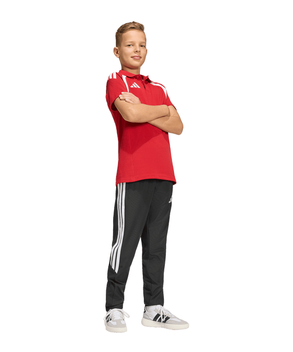 adidas Tiro 26 League Polo Kids Rot - rot