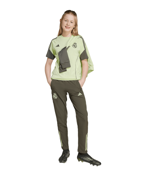 adidas Real Madrid T-Shirt Kids Grün - gruen