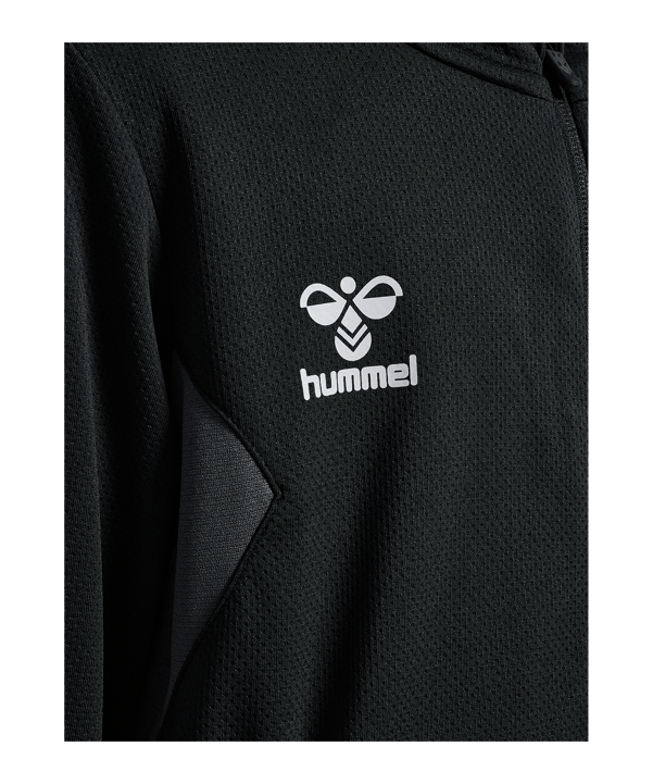 hummel Authentic PL Jas met capuchon Kids Zwart K2001 - zwart