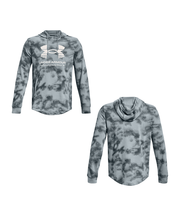 Under Armour Rival Terry Hoody F465 - grau