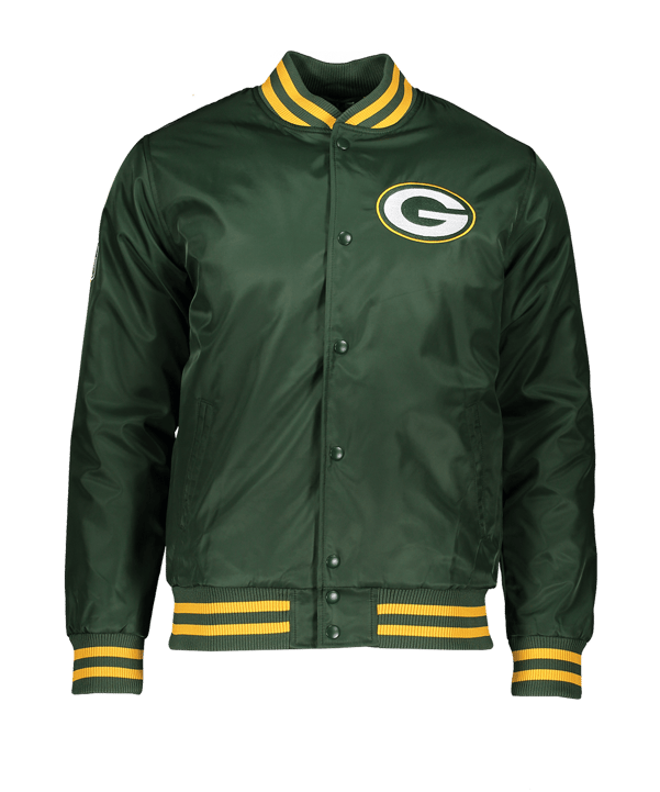 New Era NFL Green Bay Packers Bomberjacke Grün - gruen