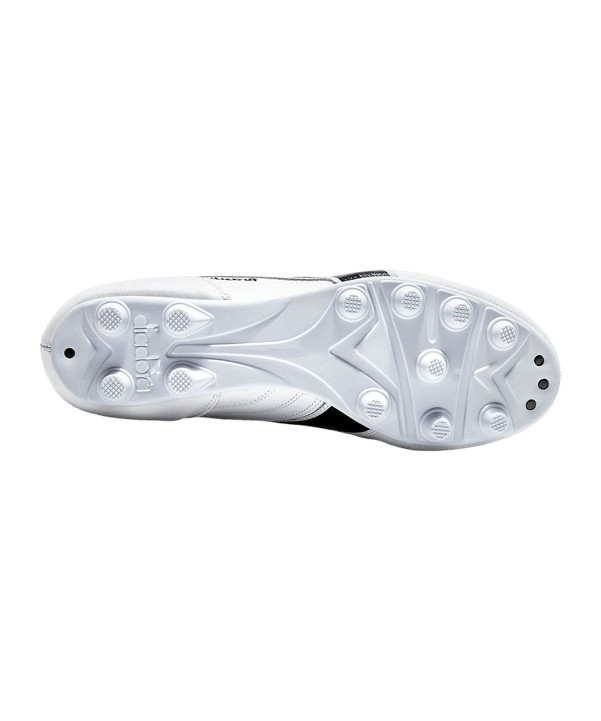 Diadora Brasil Italy OG LT+ MDPU FG Weiss Schwarz FC0351 - schwarz