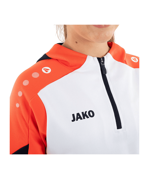 JAKO Dynamic Kapuzenjacke Kids Weiß F026 - weiss