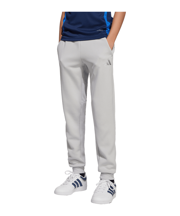 adidas Tiro 25 Travel Trainingshose Kids Grau - grau