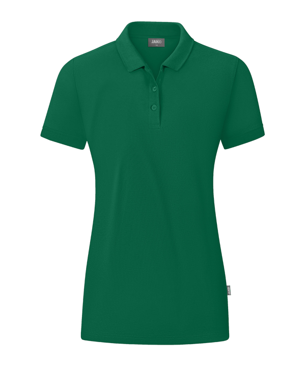 JAKO Organic Polo Shirt Damen Grün F260 - gruen