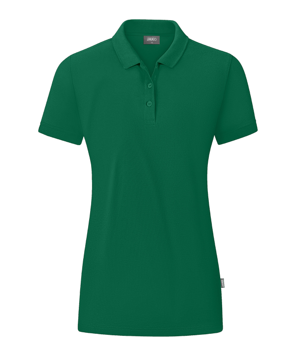 JAKO Organic Polo Shirt Damen Grün F260