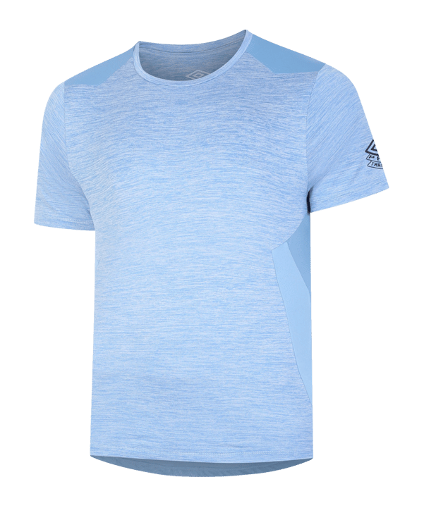 Umbro Pro Training Marl Poly T-Shirt FLKM - blau