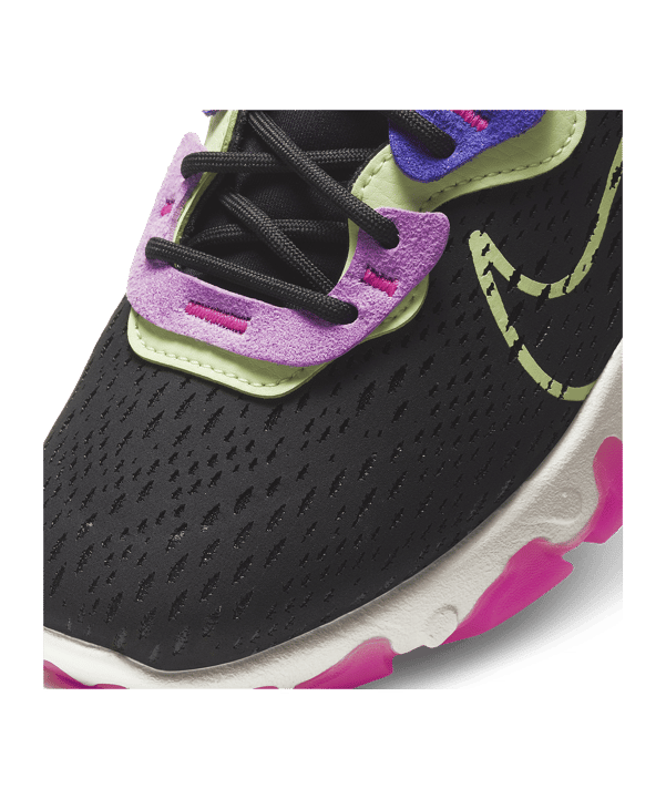 Nike React Vision Damen Schwarz F005 - schwarz