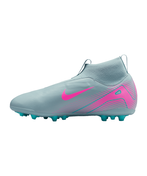 Nike Jr Air Zoom Mercurial Superfly X Academy AG Prism Enfants Bleu C301 - bleu