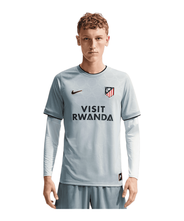 Nike Atletico Madrid Prematch T-Shirt 2026/2027 Gris C087 - gris