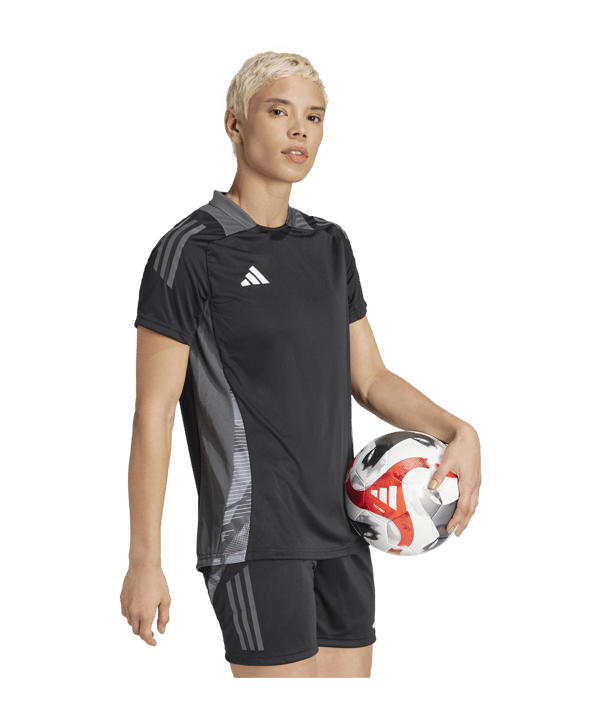 adidas Tiro 24 Competition Training Trikot Damen Schwarz - schwarz