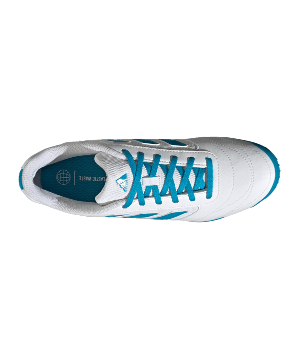 adidas Super Sala 2 Halle Weiss Blau - weiss