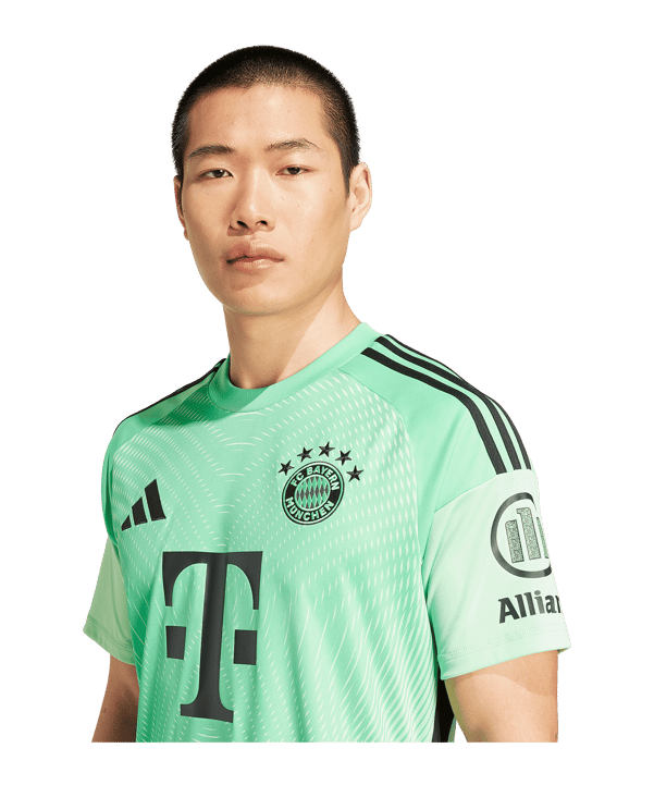 adidas FC Bayern München Torwarttrikot 2025/2026 Grün - gruen