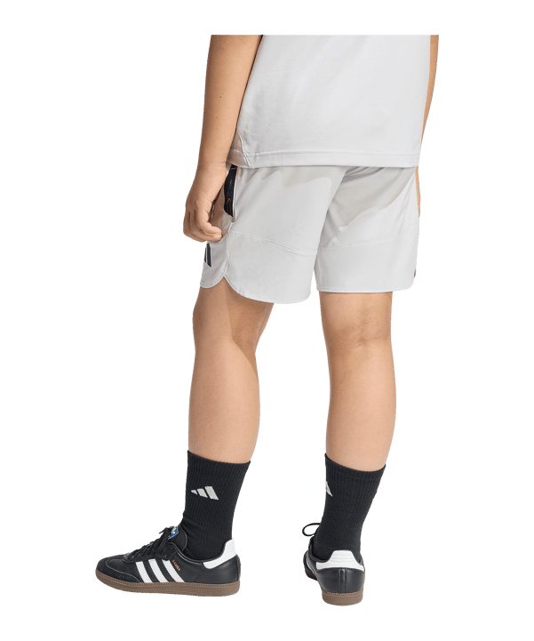 adidas Trio Travel Woven Short Kids Grau - grau